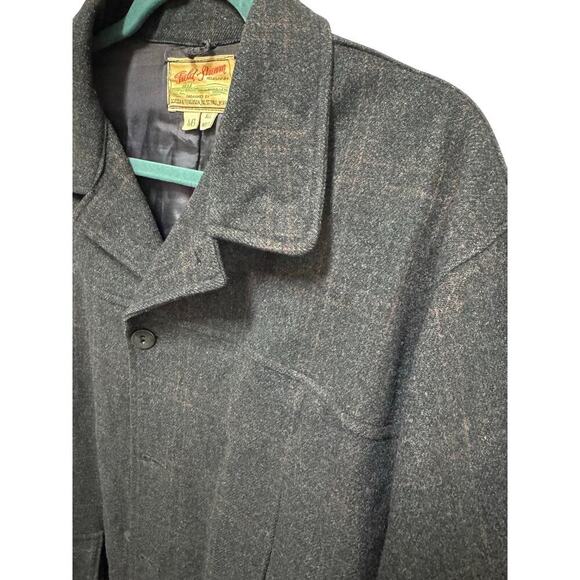 Field & Stream Vintage Flannel Jacket Shirt 1950's Rockabilly All Wool Size 46 - Picture 5 of 10